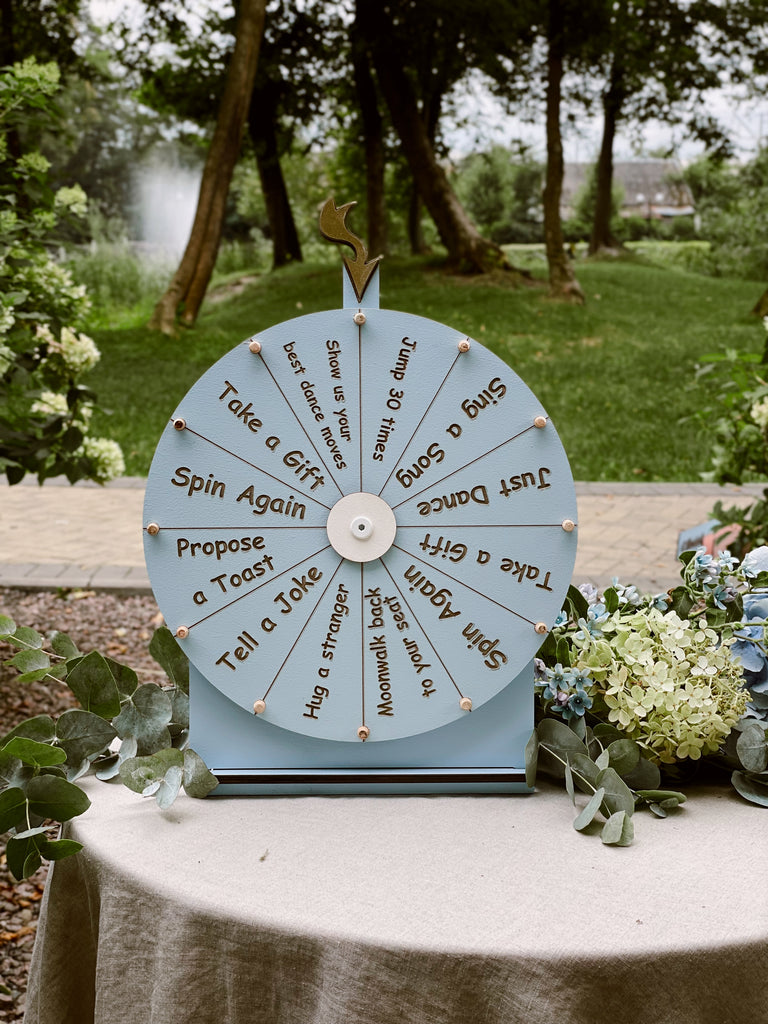 Custom Family Spin the Wheel Game