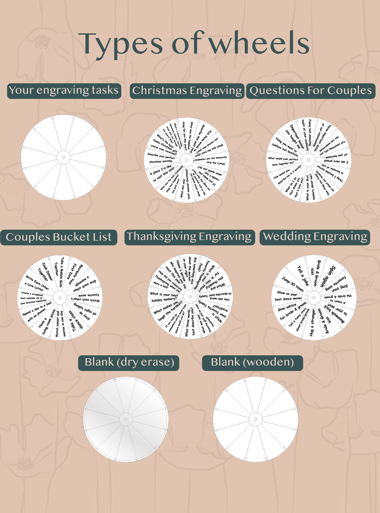 Spin the Wheel Game for Wedding