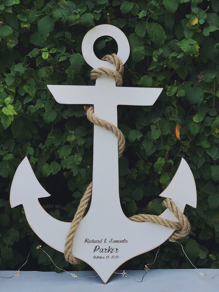 Nautical Wedding Guest Book Alternative