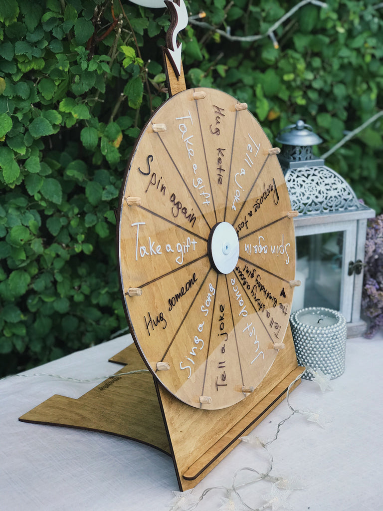 Wedding Spin the Wheel Funny Game