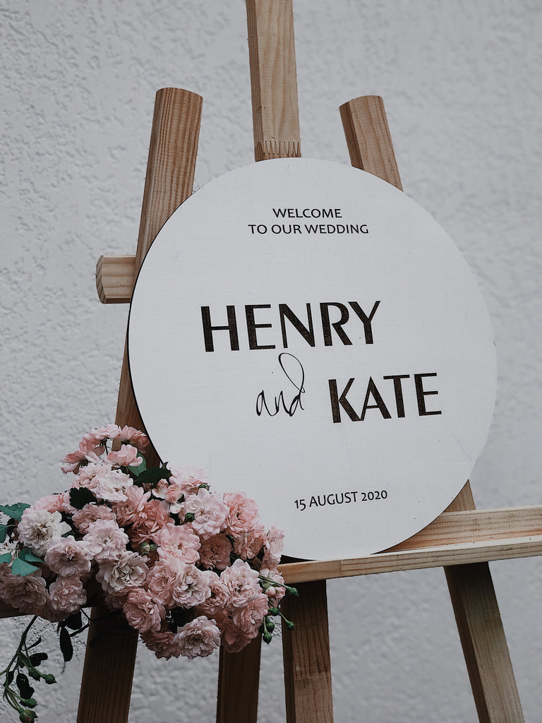 Welcome to our Wedding Sign