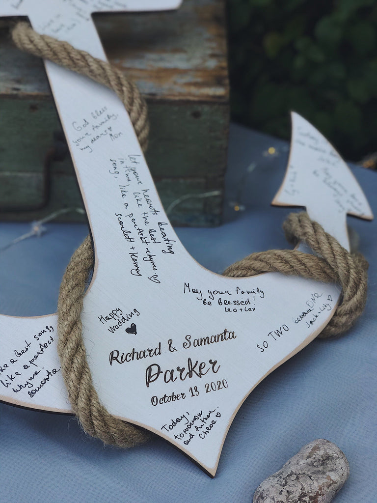 Nautical Wedding Guest Book Alternative